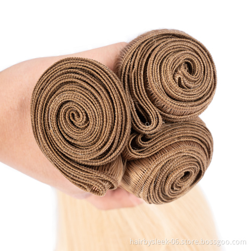 12 to 36 inches bone straight Young girl Hair Feel Super Soft Smooth Hair Bundles With Closure Synthetic Hair Extension